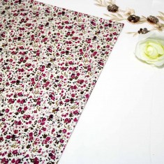Cute Mixed Red Flower Cotton Printed