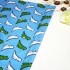 Little Dino Blue Cotton Printed