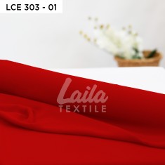 Fiery Red Jameela Crepe