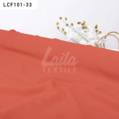 DEEP SEA CORAL CHIFFON GEORGETTE