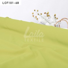 LINDEN GREEN CHIFFON GEORGETTE