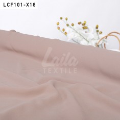 Cloud Gray Chiffon Georgette