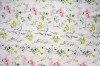 MIXED FLORAL PRESSED PRINTED CHIFFON