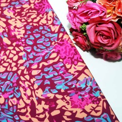 Mix Color Polycrepe Printed